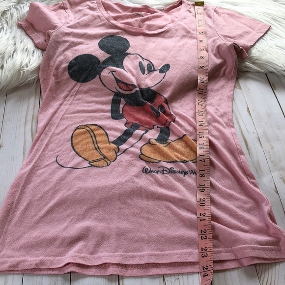 Mickey Mouse pink tee size small - Picture 7 of 7